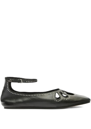 ISABEL MARANT Bloris cut-out ballerinas - Black