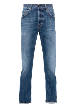 DONDUP Icon mid-rise straight-leg jeans - Black