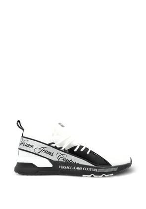 Versace Jeans Couture logo-tape sneakers - White