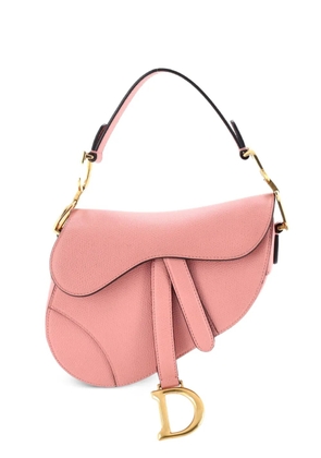 Christian Dior Pre-Owned Saddle Handbag Leather Mini shoulder bag - Pink