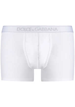 Dolce & Gabbana printed logo boxer briefs - White