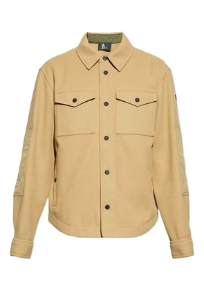 Moncler Grenoble chest-pocket shirt - Neutrals