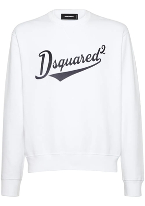 DSQUARED2 cotton sweatshirt - White