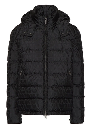 Valentino Garavani Toile Iconographe padded jacket - Black