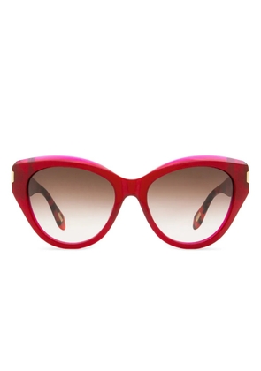 Just Cavalli logo-print sunglasses - Red