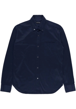 TOM FORD long-sleeve shirt - Blue