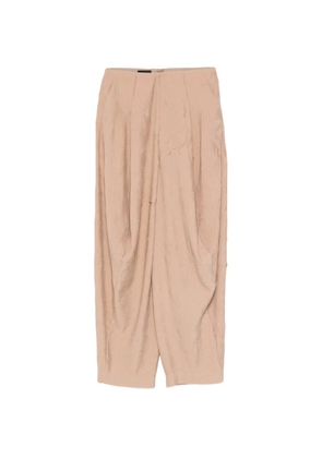 Giorgio Armani front pocket trousers - Brown