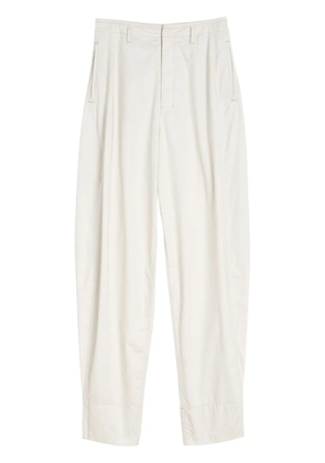 LEMAIRE Volume trousers - White