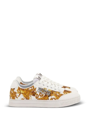 Versace Jeans Couture Court 88 logo sneakers - White