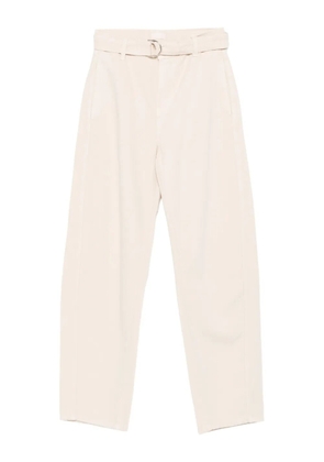 LIU JO belted straight-leg jeans - Neutrals