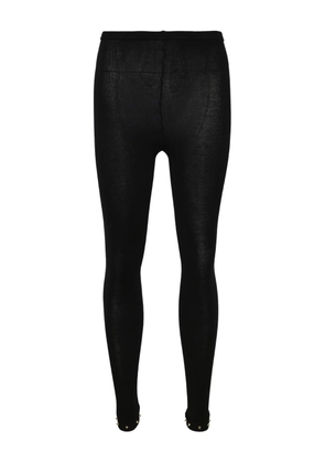 Noir Kei Ninomiya elasticated-waist leggings - Black