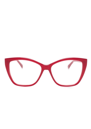 Max Mara Eyewear cat-eye frame glasses - Red