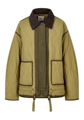 TOMBOY quilted-design jacket - Green