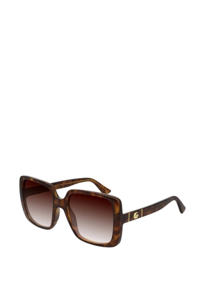 Gucci Eyewear square-frame sunglasses - Brown
