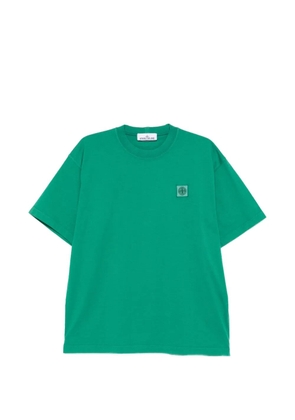 Stone Island logo-patch T-shirt - Green