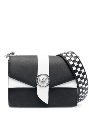 Michael Michael Kors Greenwhich Leather shoulder bag - Black