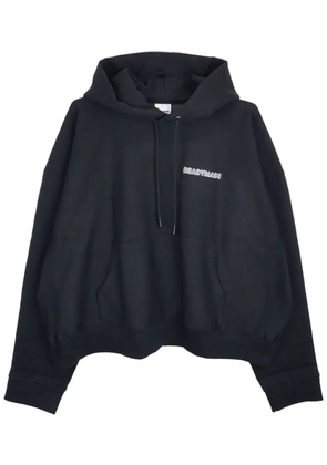 Readymade logo-embroidered hoodie - Black
