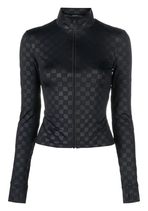 MISBHV Lara logo-print top - Black