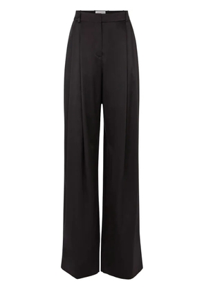 Nina Ricci pleated wide-leg trousers - Black