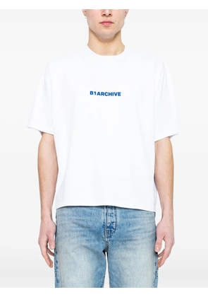 B1ARCHIVE crew-neck cotton T-shirt - White