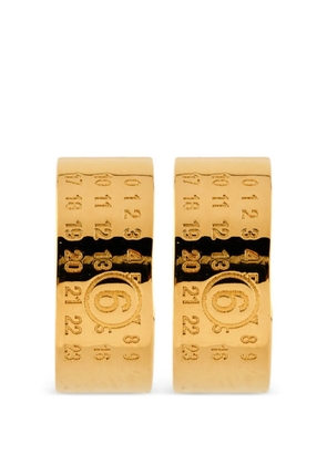 MM6 Maison Margiela demi-hoop earrings - Gold