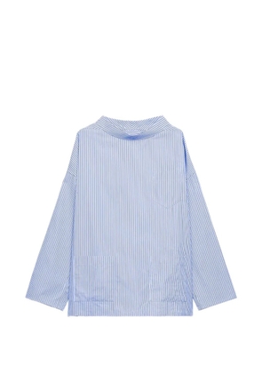 Prada striped pocket shirt - Blue