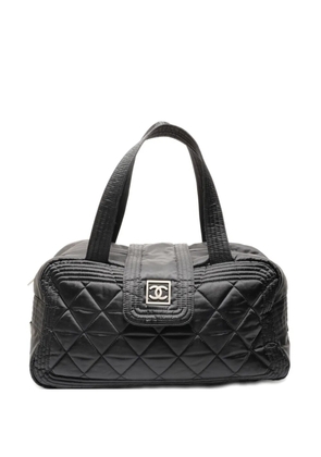 CHANEL Pre-Owned 2005-2006 Sport Line Boston tote bag - Black