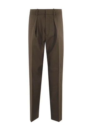 Soeur Ferrel pleated-front trousers - Brown