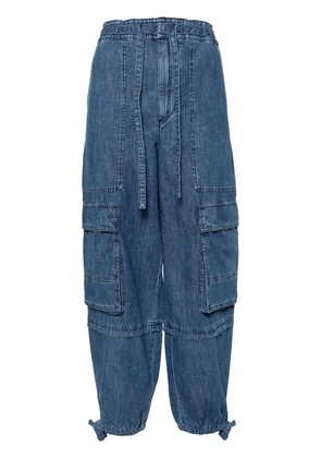 MARANT ÉTOILE Ivy high-rise wide-leg jeans - Blue