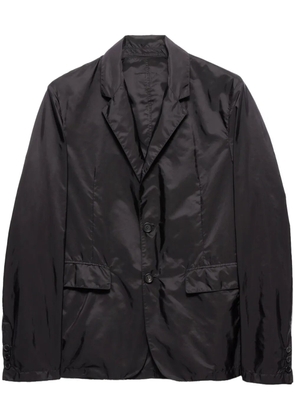 Prada Re-Nylon single-breasted blazer - Black