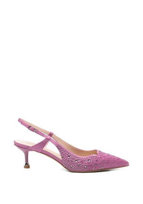 LIU JO embellished slingback pumps - Pink