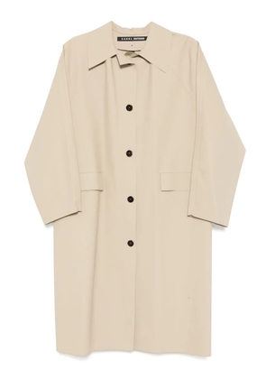 KASSL Editions original below rubber coat - Brown