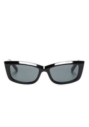 Saint Laurent Eyewear rectangle-frame sunglasses - Black