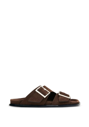 ALOHAS Alba buckle strap sandals - Brown