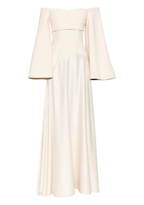 Solace London Rina maxi dress - Neutrals