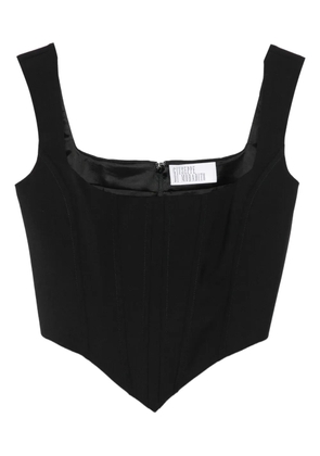 Giuseppe Di Morabito wool bustier top - Black