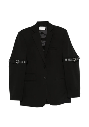 Coperni belt-detail blazer - Black