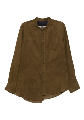 Ziggy Chen silk shirt - Green