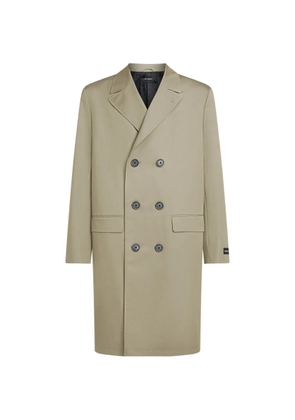 Karl Lagerfeld double-breasted coat - Neutrals