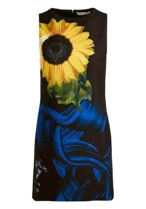 alice + olivia Clyde Aline mini dress - Black