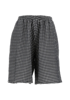 Irie' gingham shorts - Black