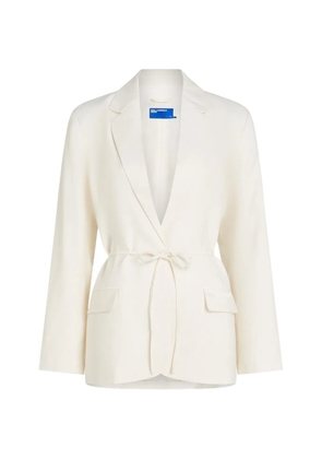 Karl Lagerfeld Jeans tie-waist blazer - Neutrals