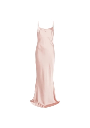 THE ANDAMANE Ninfea slip maxi dress - Pink