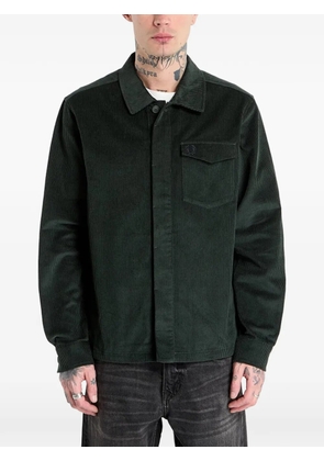 Fred Perry corduroy chest-pocket shirt - Green