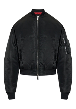 DSQUARED2 zip-fastening bomber jacket - Black