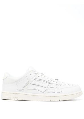 AMIRI Skel leather low-top sneakers - White