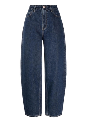 GANNI Stary high-waisted jeans - Blue
