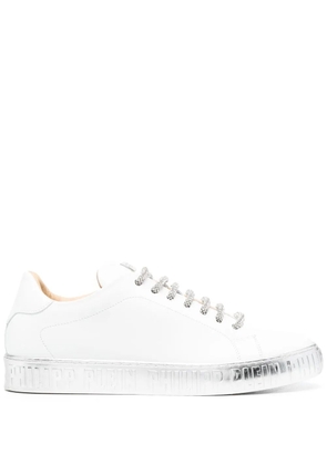 Philipp Plein Strass low-top sneakers - White