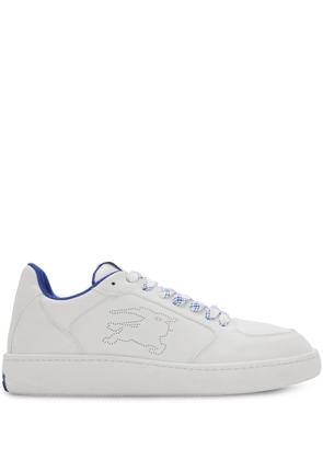 Burberry Stock leather sneakers - White