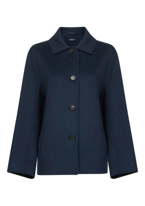 'S Max Mara four-button shirt-collar jacket - Blue